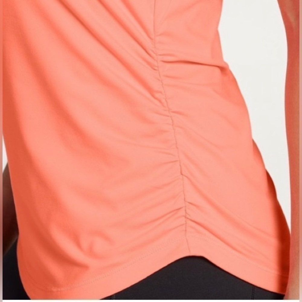 Calia Flow Ruched Side Racerback Tank Top - Picture 4 of 10
